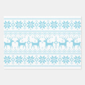 Merry Christmas pattern 1 ラッピングペーパーシート (正面2)