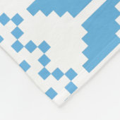 Merry Christmas pattern 2 フリースブランケット (角)