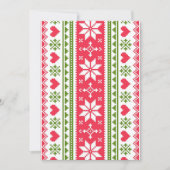 Merry Christmas pattern 3 シーズンカード (正面)