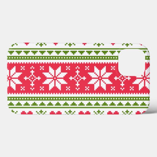 Merry Christmas pattern 3 Case-Mate iPhoneケース (裏面 (横))