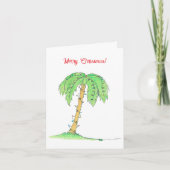 Merry Christmas Peace on Earth Greeting Card  カード (正面)