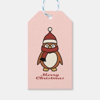 merry christmas penguin ギフトタグ