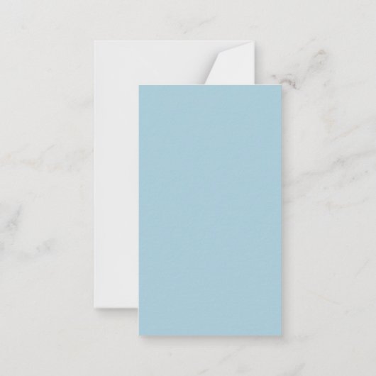 Merry Christmas Personalized Note Card | Red Bow ノートカード (裏面)