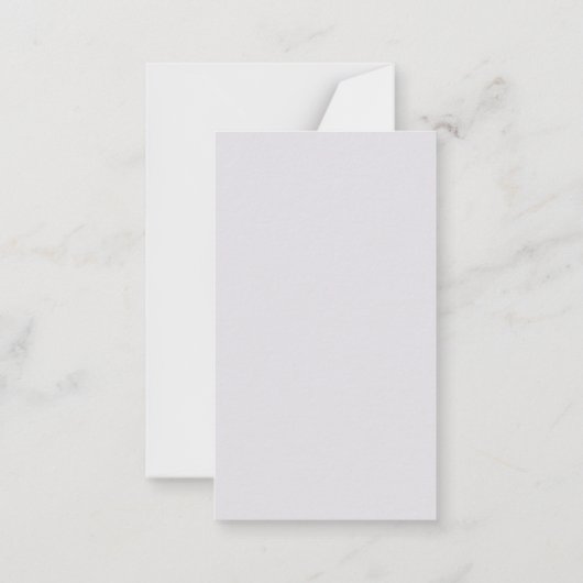 Merry Christmas Personalized Note Card | Red Bow ノートカード (裏面)