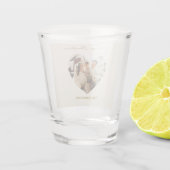 Merry Christmas Personalized Photo Shot Glass ショットグラス (裏面)