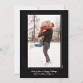 MERRY CHRISTMAS Photo シーズンカード (裏面)