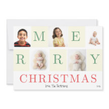 Merry Christmas Photo Card