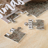 Merry Christmas Photo Holiday ジグソーパズル (側面)