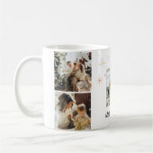 Merry Christmas Photo Mug – Your Family Collage コーヒーマグカップ (左)