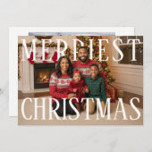 Merry Christmas PhotoPop Card シーズンカード (正面/裏面)