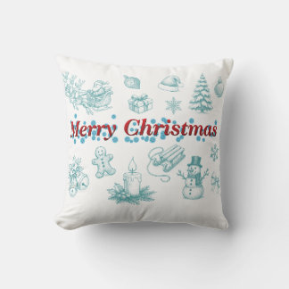 Merry Christmas pillow クッション