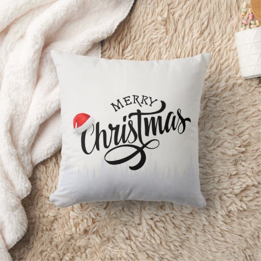 Merry Christmas Pillow Cover  クッション (ブランケット)
