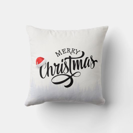 Merry Christmas Pillow Cover  クッション (裏面)