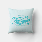 Merry Christmas Pillow Cover クッション (裏面)