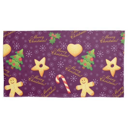 Merry Christmas Pillowcases 枕カバー (正面左)