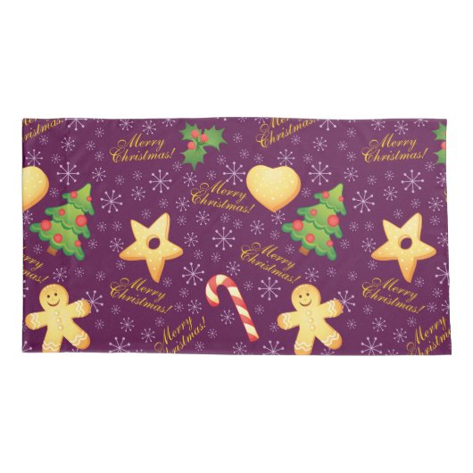 Merry Christmas Pillowcases 枕カバー (裏面-左)