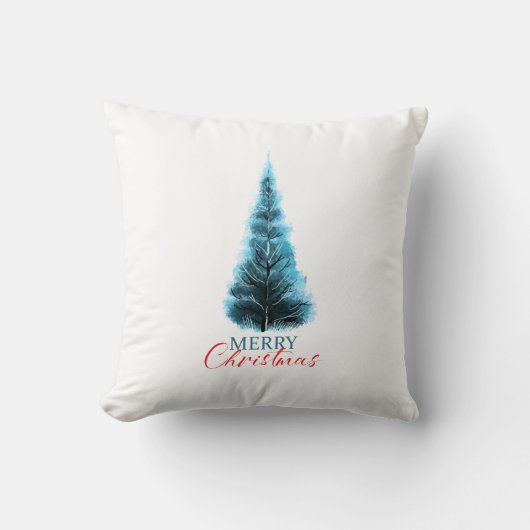 Merry Christmas pine tree クッション (正面)