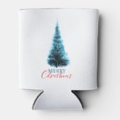 Merry Christmas pine tree 缶クーラー (正面)