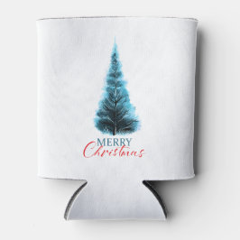 Merry Christmas pine tree 缶クーラー
