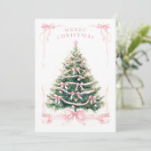 Merry Christmas Pink  シーズンカード (スタンド正面)