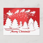 Merry Christmas Postkarte ポストカード (正面)