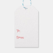 Merry Christmas Puppy ギフトタグ (裏面)