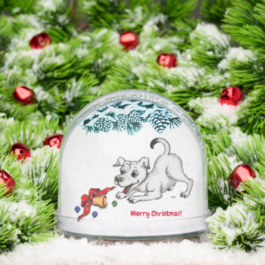 Merry Christmas! Puppy with Bell and Ball (クリスマス)