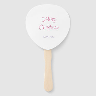 merry christmas purple pink name love holiday simp ハンドファン