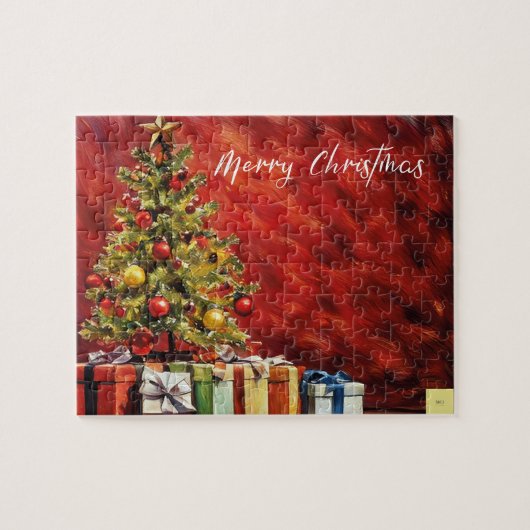 Merry Christmas puzzle ジグソーパズル (横)