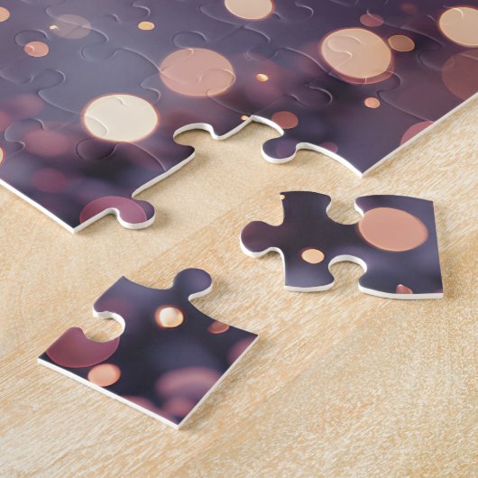 Merry Christmas Puzzle -Customizable Text ジグソーパズル (側面)