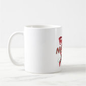 Merry Christmas Red Bow Mug コーヒーマグカップ (左)
