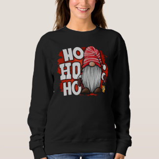 Merry Christmas Red Gnome Ho Ho Ho Xmas Matching F スウェットシャツ