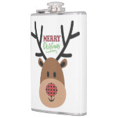 Merry Christmas Reindeer フラスク (左)