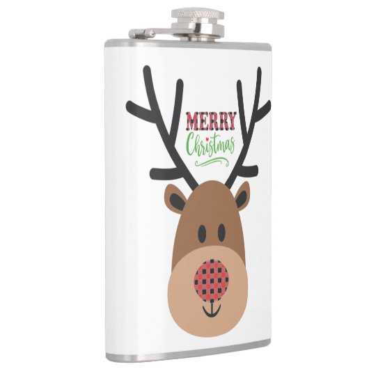 Merry Christmas Reindeer フラスク (右)