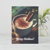 Merry Christmas Retro シーズンカード (スタンド正面)