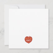 Merry Christmas Retro Bubble Letters Snow Cute  (裏面)