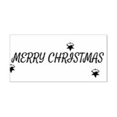 Merry Christmas Rubber Stamp ラバースタンプ (インプリント)