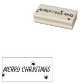 Merry Christmas Rubber Stamp ラバースタンプ (押印)
