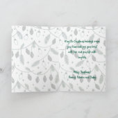 Merry Christmas Sage カード (内部)