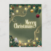 Merry Christmas Sage ポストカード (正面)