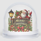 Merry Christmas Santaメッセージ名年写真を追加 (正面)