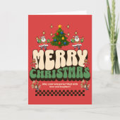 Merry Christmas Santa カード (正面)