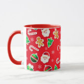 Merry Christmas Santa Christmas  Mug マグカップ (左)