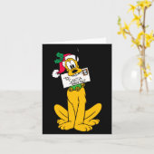 Merry Christmas Santa Claus  カード (黄色い花)