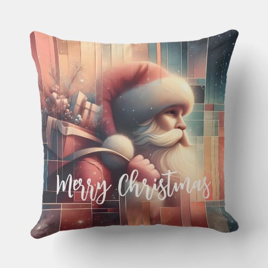 Merry Christmas Santa Claus  クッション (裏面)
