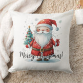 Merry Christmas Santa Claus クッション (ブランケット)