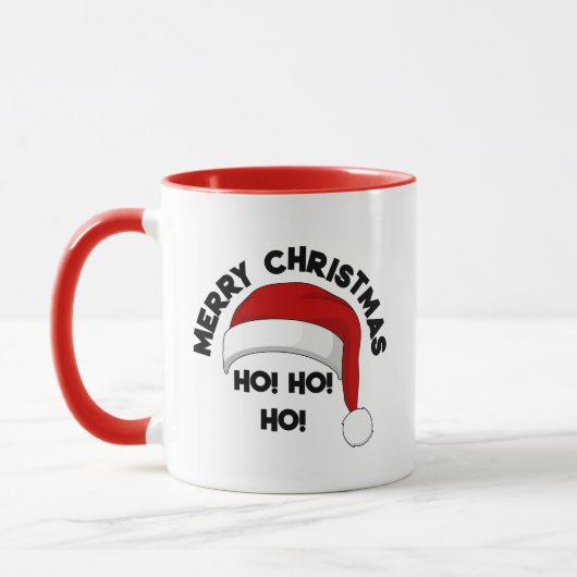 Merry Christmas Santa Claus   マグカップ (左)