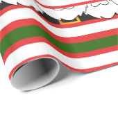 Merry Christmas Santa Claus costume ラッピングペーパー (ロールコーナー)