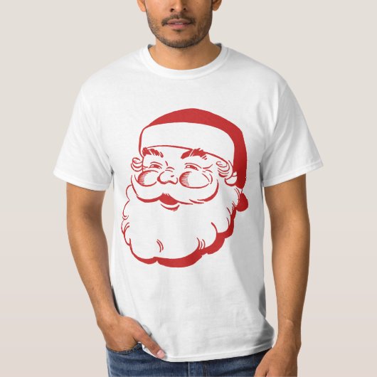 Merry Christmas Santa Claus Saint Nick Father Xmas Tシャツ (正面)