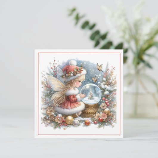Merry Christmas – Santa Fairy with Snow Globe (スタンド正面)